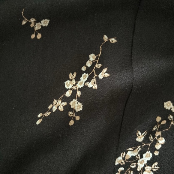 Lovestitch black dress with adjustable cross straps and asymmetrical bottom. - Picture 3 of 3